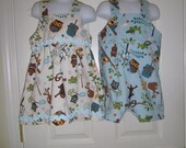 Matching Outfits, Brother & Sister, Easter, Owls, Frogs Kangaroo, 24Months