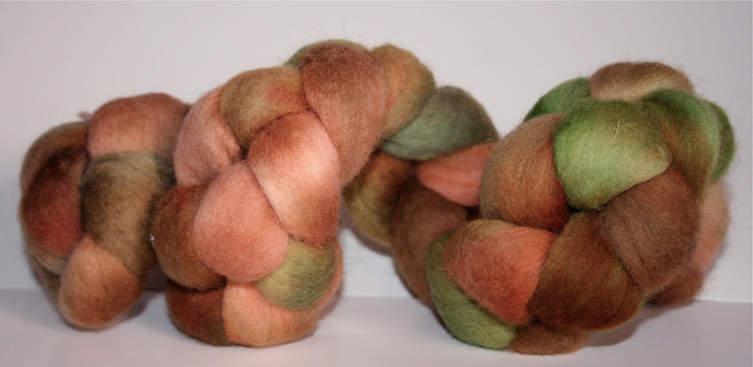 FALLOW Corriedale wool fiber