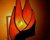 Stratozpheric Night Light in Orange