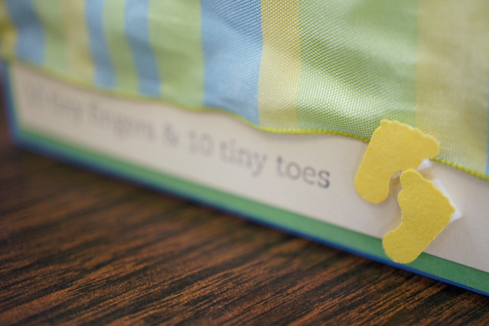 10 Little Toes Baby Card