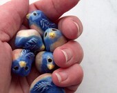 Bluebird Miniature Handmade Terrarium Figurines -set of 2