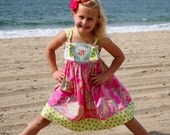 NEW Kayla Knot Dress - by Kissing Kumquats 2012