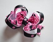 Pink Minnie Mouse Hair bow.