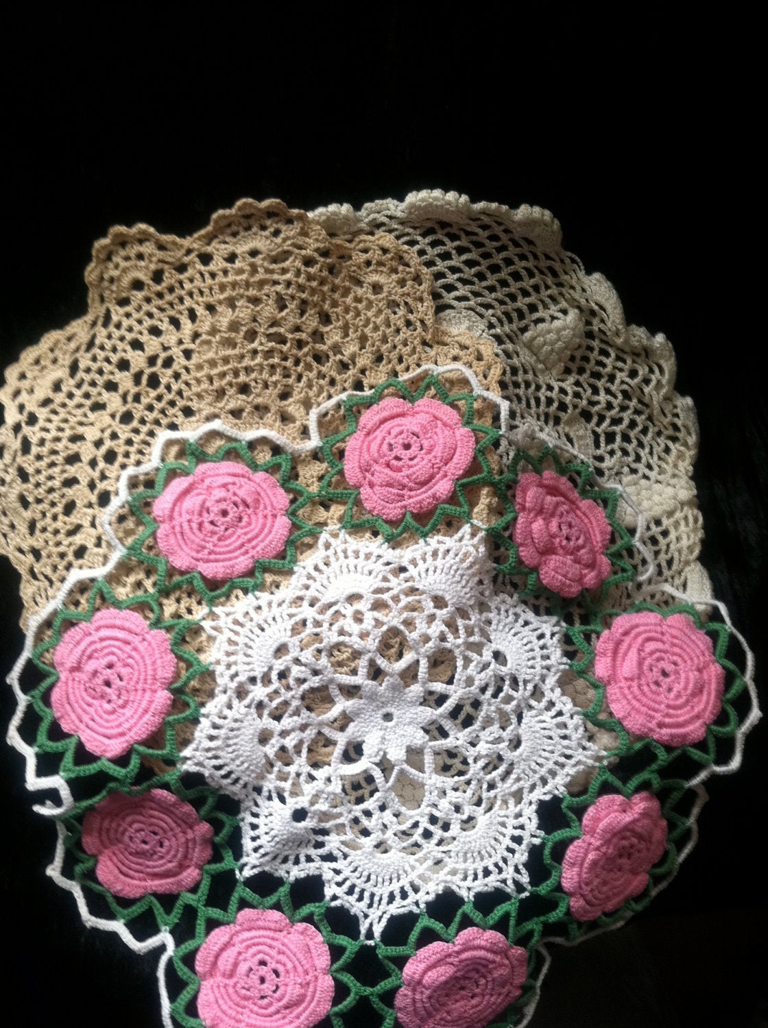 Vintage Handmade Doilies