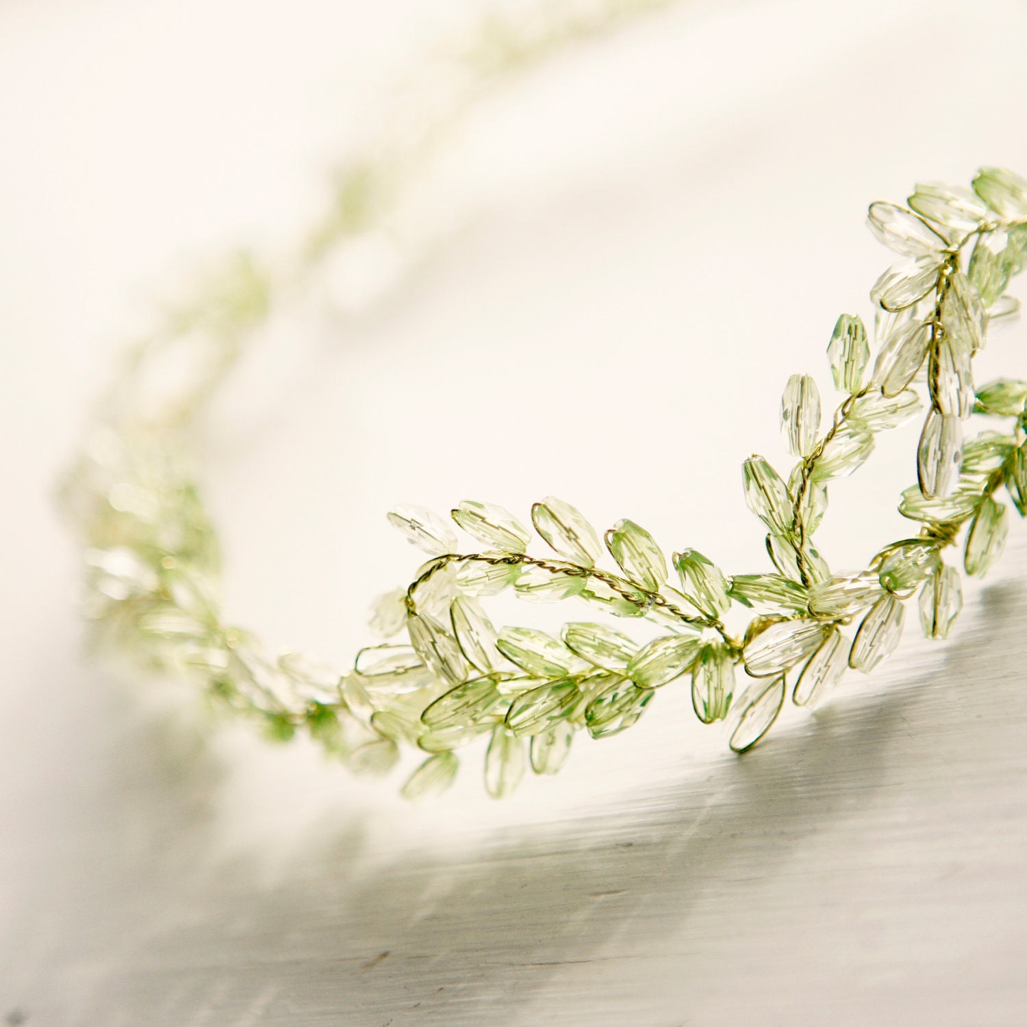 green goddess - wired headpiece
