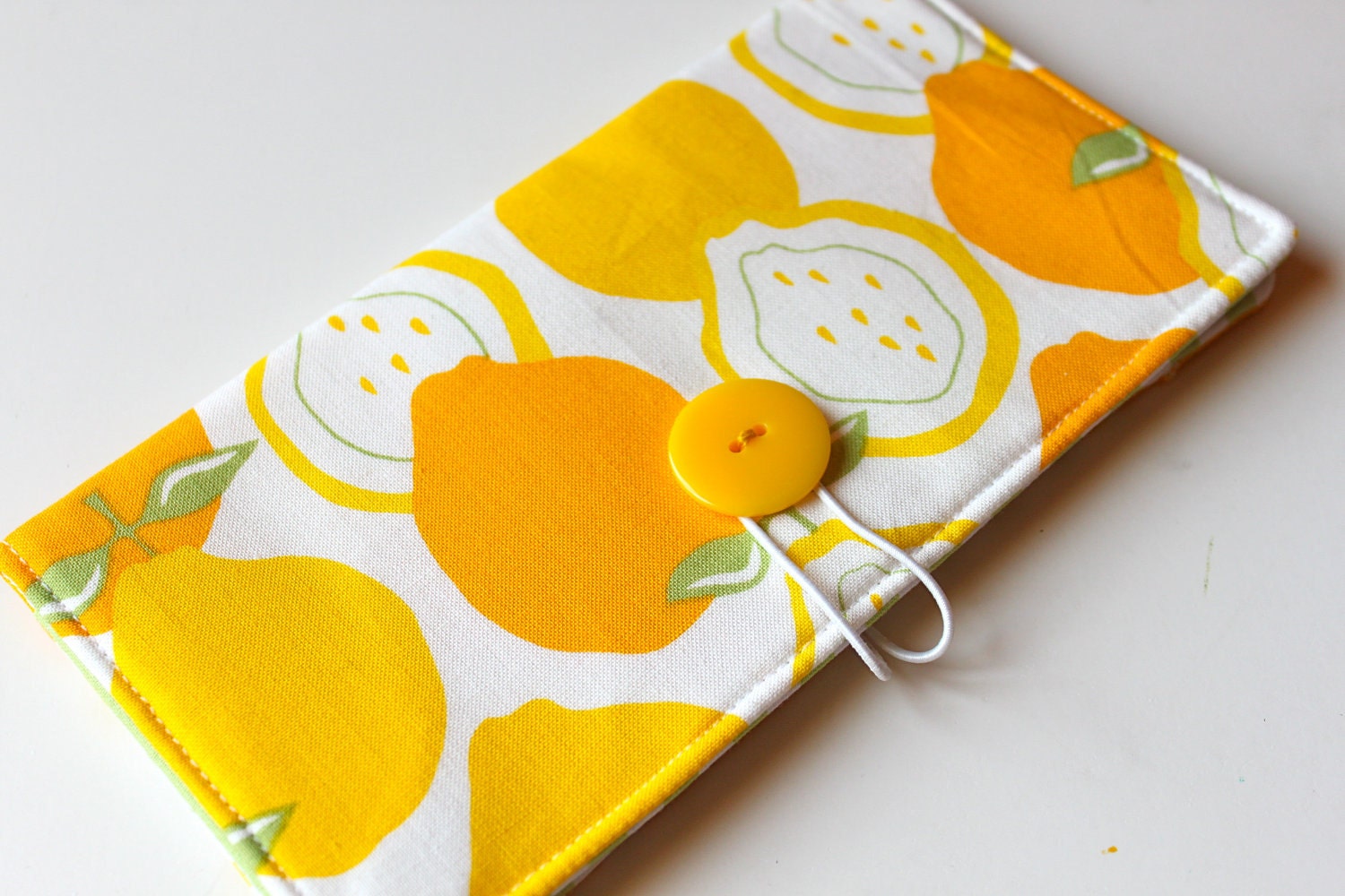 Holly Golightly Checkbook Cover - Fresh Squeezed print