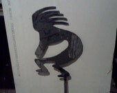 Kokopelli Garden Stake