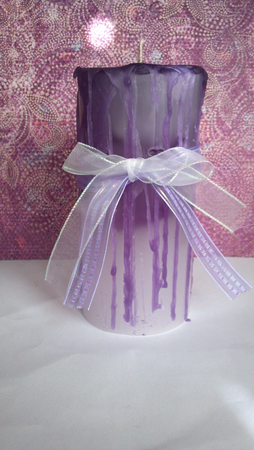 Small Purple Chunk Pillar