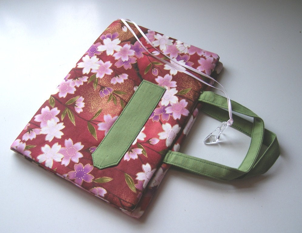 Japanese Print - Book, Kindle, Notebook Bag - Confident and Classy - Mothers Day