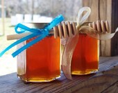 Wedding Gift, Tennessee Wildflower Honey 8oz Jar Set, Raw Honey
