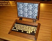 iCog Hades (tm): Wooden Steampunk Case w/ Bluetooth (r) Keyboard for the Apple iPad (r) 2 v1.0B 'Boilerplate Edition'