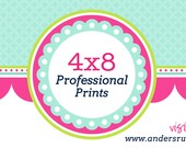 25 Professionally Press Printed 4x8 Service - Cardstock Cards with Envelopes - Fed Ex Overnight Standard