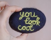 Felted Soap You Look Cool ( Spearmint Eucalyptus )