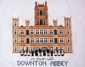 Downton Abbey Cross Stitch Pattern - cottagenestinteriors
