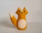 FREE Shipping Code: mail free - Fletcher the mustard woodland fox - made to order by sleepyking