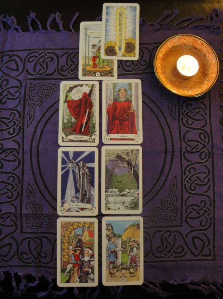 Getting Over Them Love/Relationship Tarot Reading -  8 Card Spread (via Typed Email)