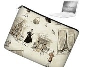 15 inch Laptop Sleeve MacBook Pro 15 inch Laptop Bag MacBook Case - Tres Chic Black
