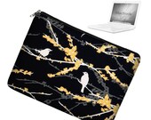17 inch Laptop Sleeve MacBook Pro 17 inch Laptop Bag MacBook Case - Sparrow Black