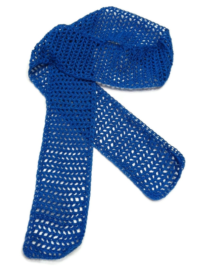 Tropic Sea Crochet Scarf