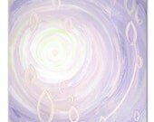 NiYAMAS original abstract modern painting - gallery fine art - contemporary interior design - ooak home wall decor - grape purple