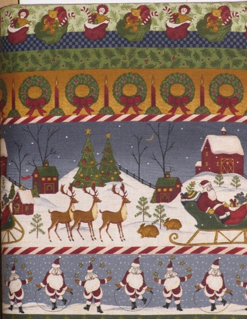 Quilting Treasures Cotton Fabric - Winter Village