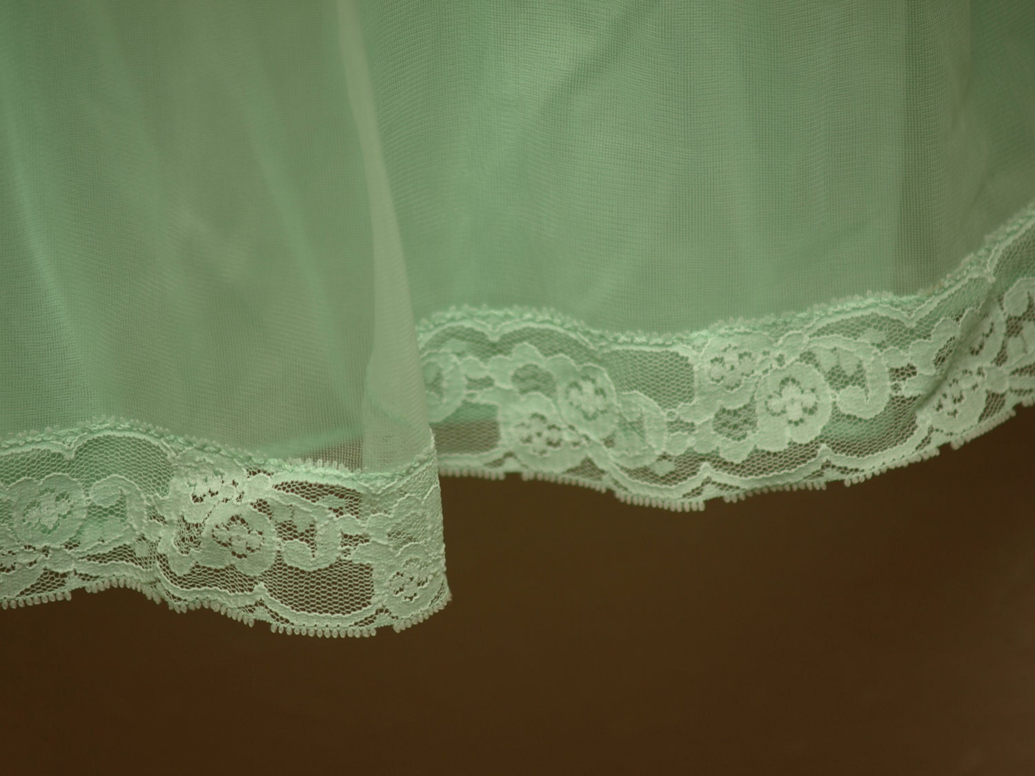 Seafoam - Chiffon Nightie
