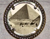 Great Pyramid of Egypt Frame Pendant