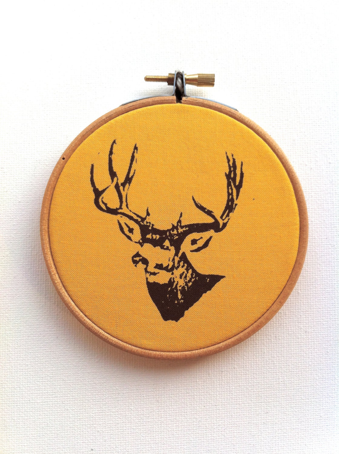 4 Inch Wall Ornament - Stag