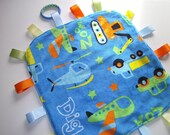 Tag Blanket, Trucks, Airplanes, Construction, Boys
