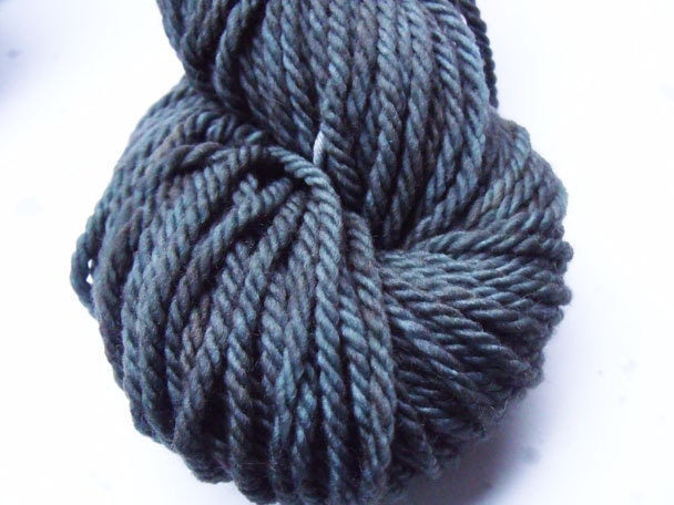 Silver Green Bulky Merino Yarn