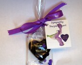 Celebration of Life Sympathy Remembrance Keepsake purple heart 1.5x1.5x.5" 1.6oz