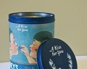 1980s Vintage Hershey's Milk Chocolate Kisses Tin