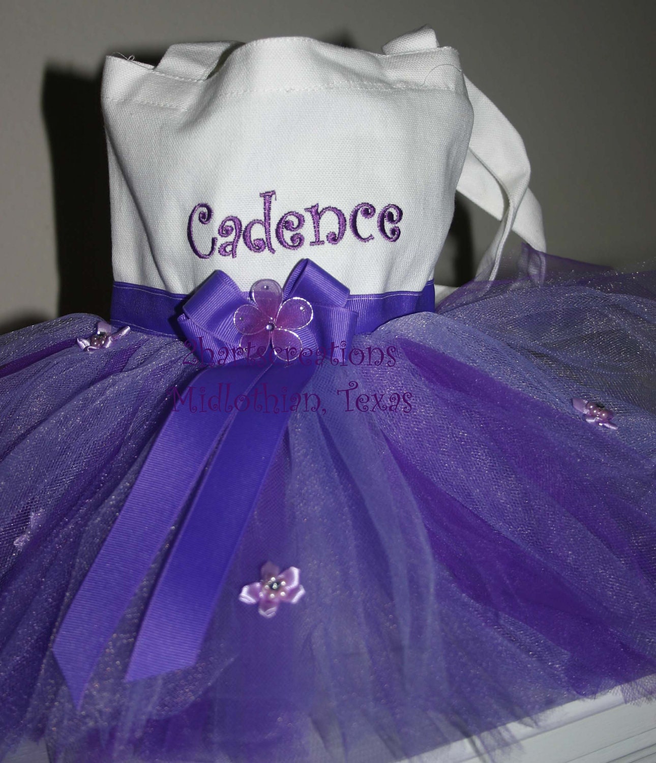 Tutu Tote Bag - MINI's Purple