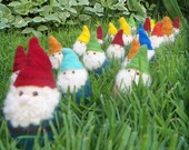 Pocket Gnome - Needle Felted Gnome