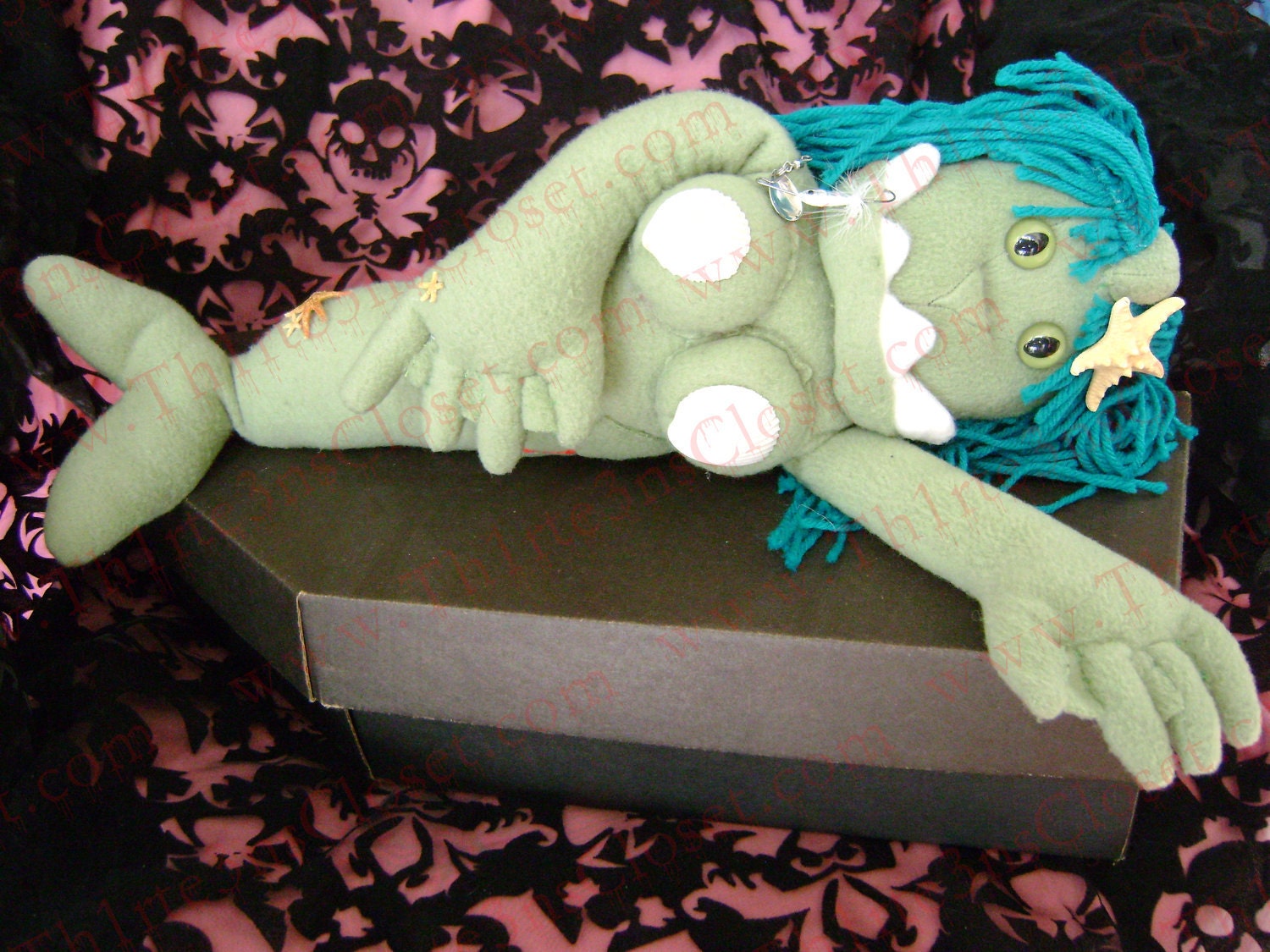Deadly Bear - Merropi - Undead Mermaid Plush Toy