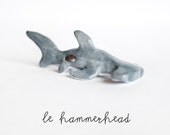 Le Hammerhead Shark Moonstone Totem by le animalé