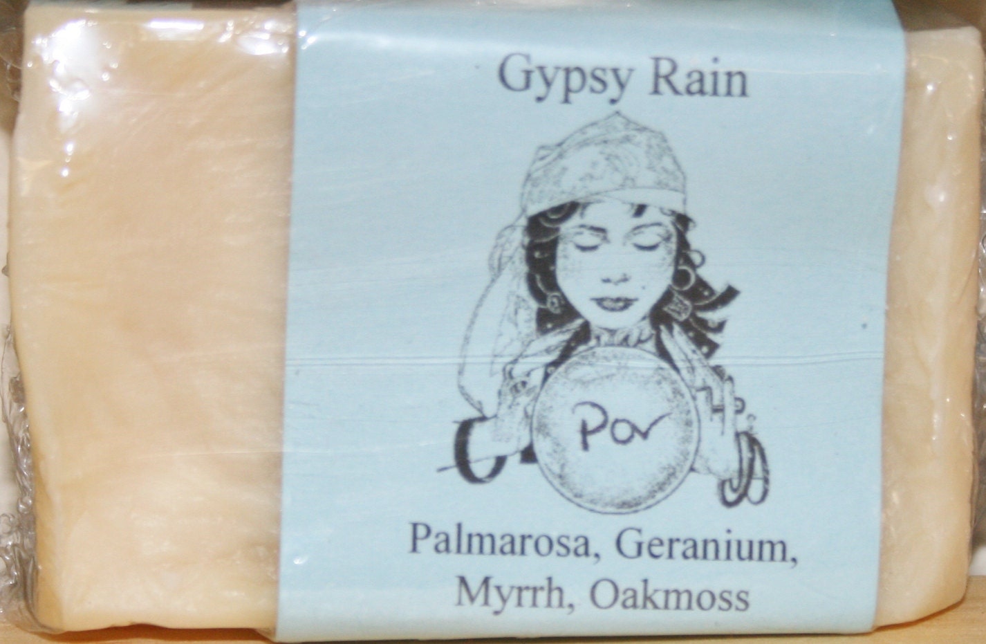 Palmarosa, Geranium, Myrrh, Oakmoss Rain Water Soap