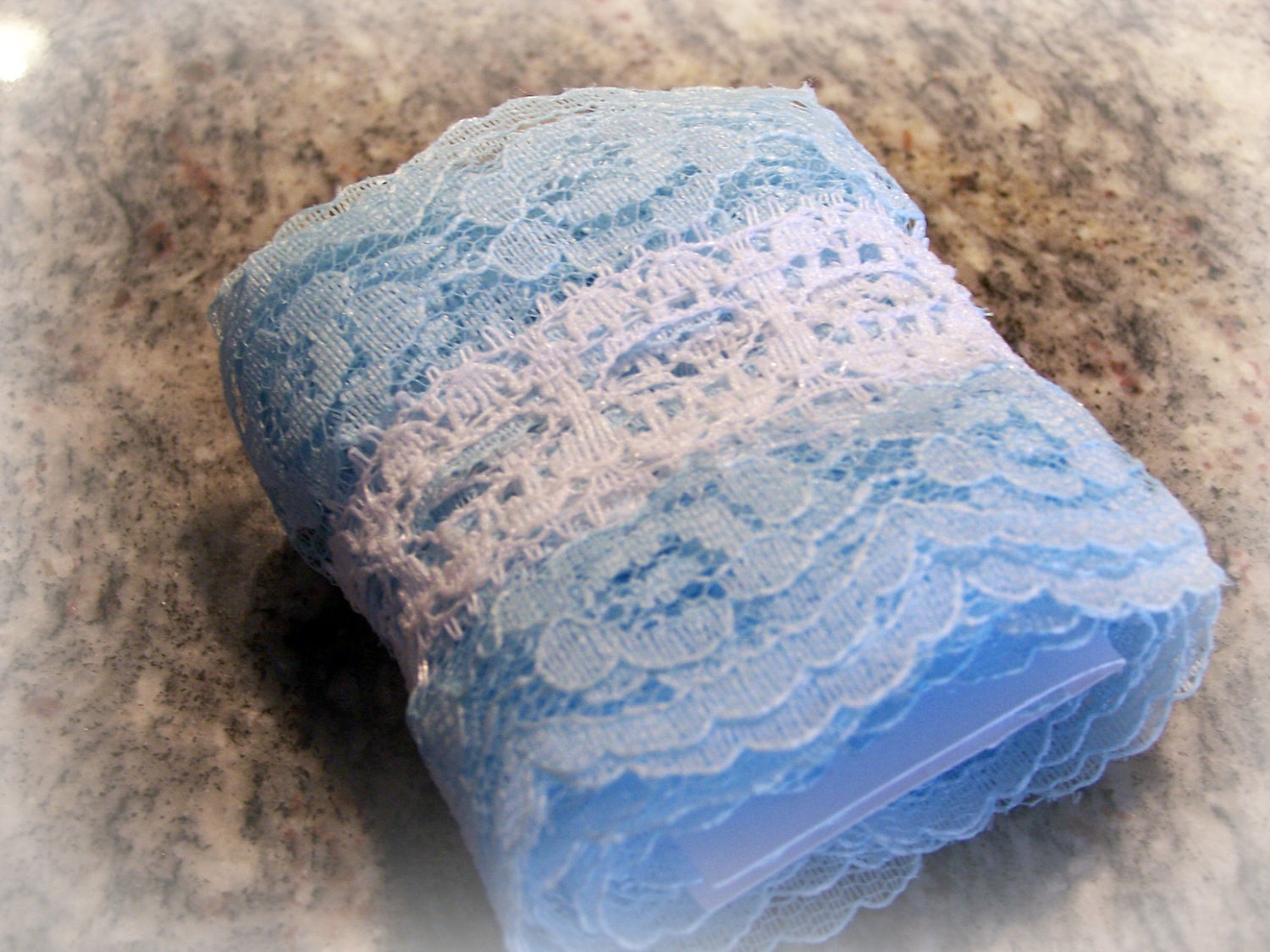 Baby Blue Ribbon Trim - 1.5 Yards, baby shower, decoration, baby boy, new baby, light blue