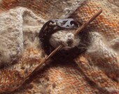Coconut Shawl Pin