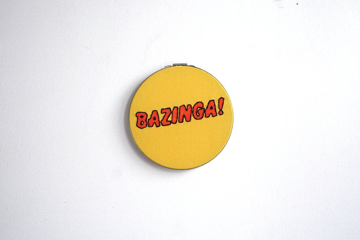 Hand Embroidery Hoop - Bazinga