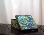 Modern floral Small Box with Lid