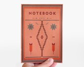 Notebook MATH salmon -  tribal edition - limited edition of 10 note books