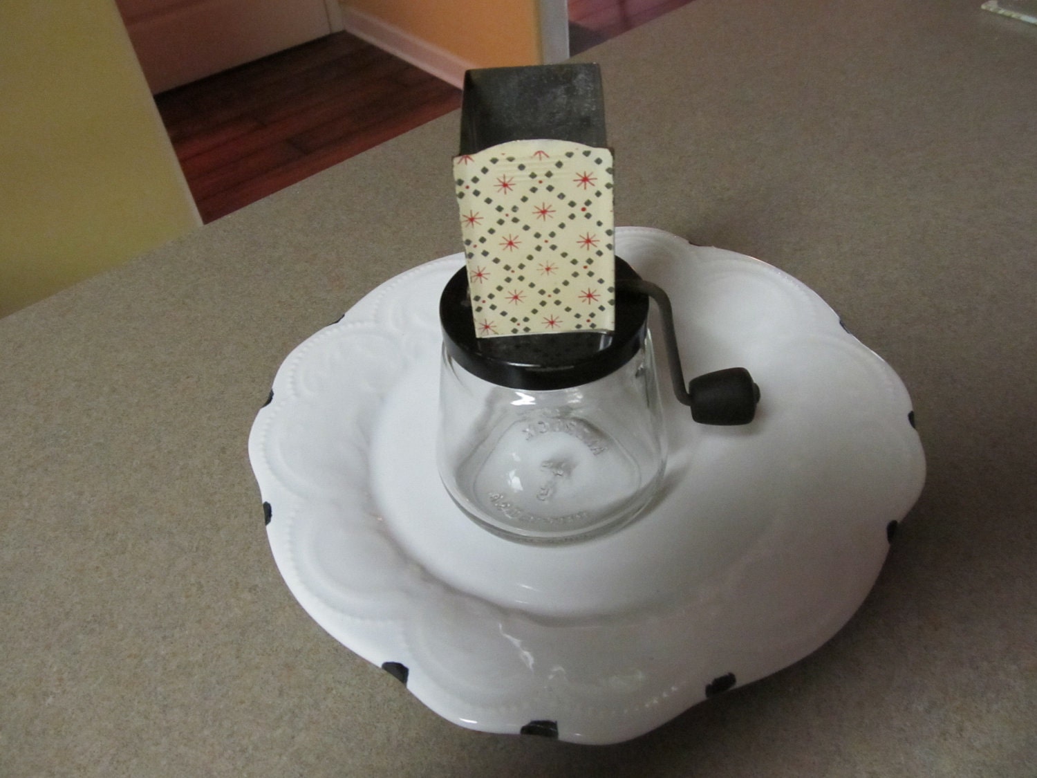 Vintage Fifties Nut or Spice Grinder by Androck
