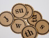 SALE Days of the Week Tags