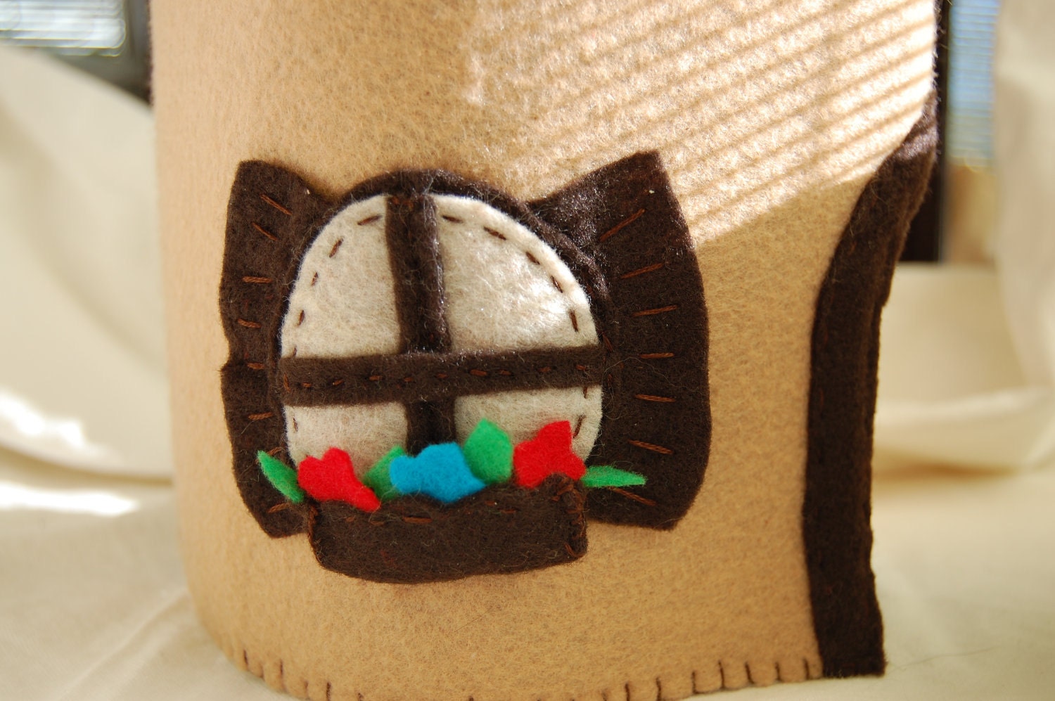 Felt Play Tree House for Imaginative Play