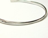 Love Wrap Bangle Sterling Silver Cuff