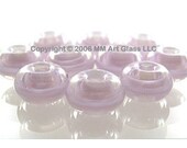 Glass Lampwork Beads sra Violet Filigrana SPACER SHOP