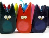 Owl Ornament, Good Luck, Woodland Decoration