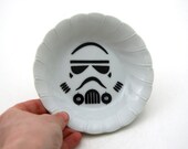 Star Wars (R) Inspired Storm Trooper Soap Dish Change Tray Trinket Holder