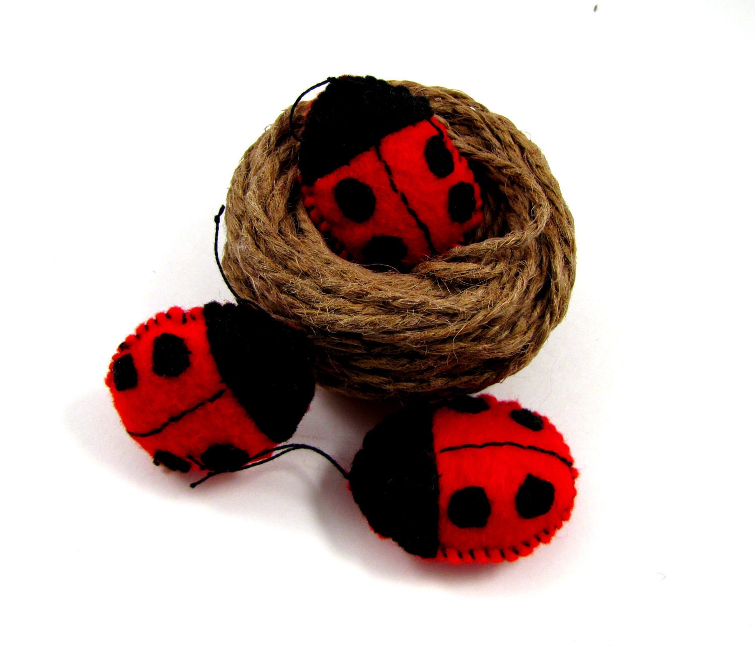Felt Ladybug Plush Toys
